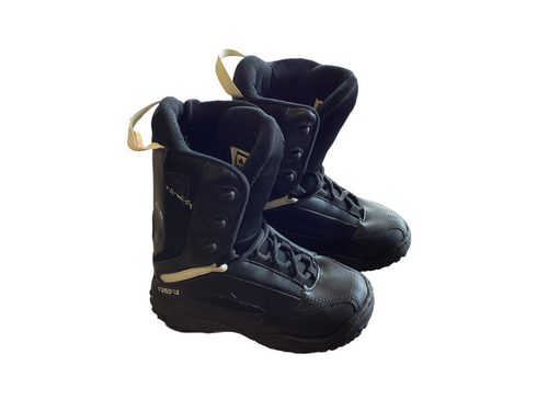Vist Large View of Product Image Which is Firefly Boys Snowboard Boots Black Junior 01