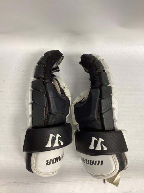 Vist Large View of Product Image Which is Used Warrior GLOVES Lacrosse Gloves Mens White 13"