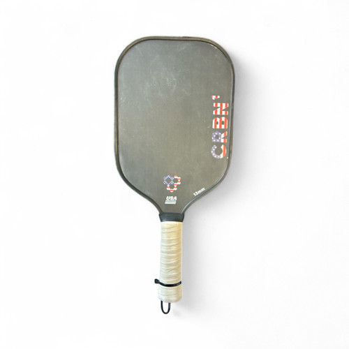 Vist Large View of Product Image Which is Used CBN Patriot Pickleball Racquet 