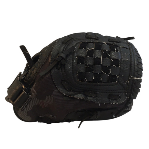 Vist Large View of Product Image Which is Used Adidas EZ CLOSE BB/SB Glove RH Throw Black 10"