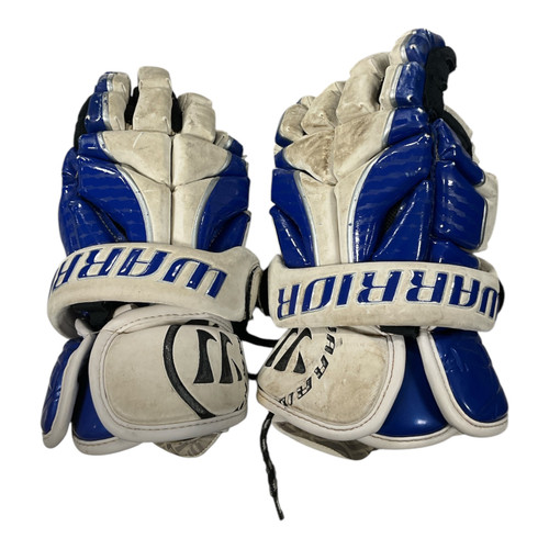 Vist Large View of Product Image Which is Used Brine KING Lacrosse Gloves Mens White LG