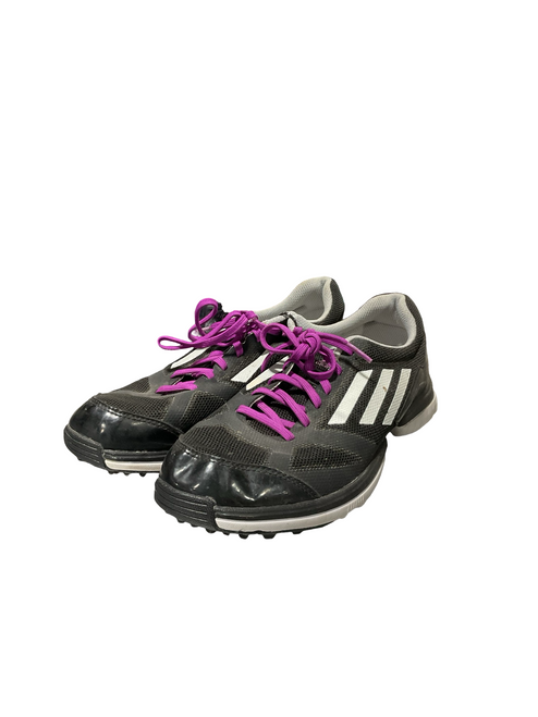 Vist Large View of Product Image Which is Used Adidas Track & Field Cleats Adult Black Senior 8