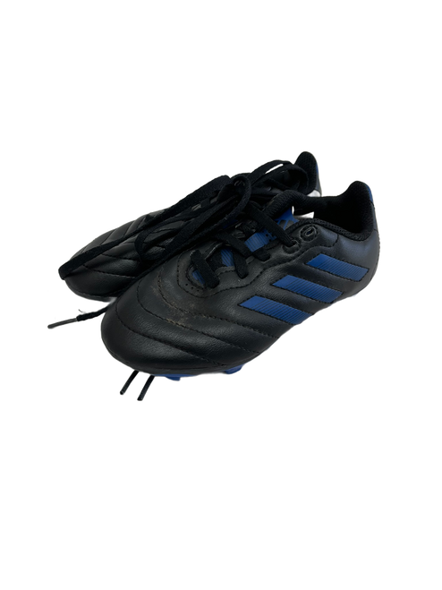 Vist Large View of Product Image Which is Used Adidas Goletto Yth 11 Black and Navy Blue Soccer Cleats 11692-S000133532