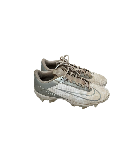 Used Nike Vapor Edge Shark Jr 5.5 White/Grey Football Cleats 11692-S000133538