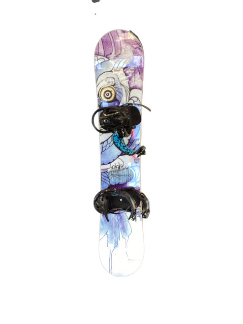 Used 540 MYSTIQUE 144 Womens Board/Bindings Purple And White 144 cm 11815-S000473143 Vist Large View of Product Image Which is Used 540 MYSTIQUE 144 Womens Board/Bindings Purple And White 144 cm