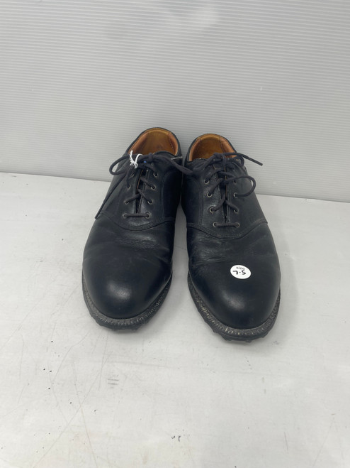 Vist Large View of Product Image Which is Used Adidas Mens Golf Shoes Black Senior 7.5