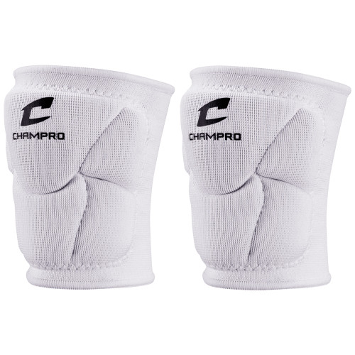 Vist Large View of Product Image Which is New PRO PLUS KNEE PAD WHT LARGE