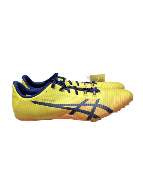 Vist Large View of Product Image Which is Used Asics Track & Field Cleats Adult Yellow Senior 10.5