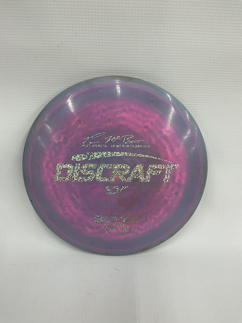 Vist Large View of Product Image Which is Used Discraft BUZZ Disc Golf Mid Range Purple 11871-S000010280