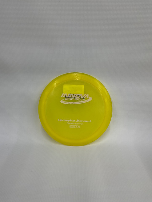 Used Innova CHAMPPION MONARCH Disc Golf Driver Yellow 11871-S000010282