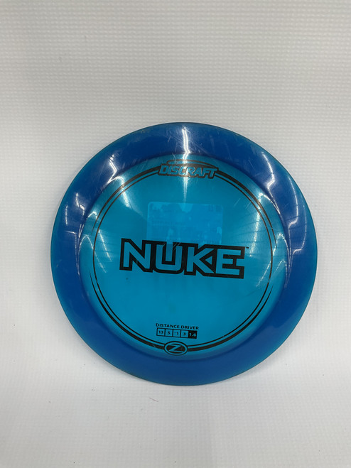 Used Discraft NUKE Disc Golf Driver Royal Blue 11871-S000010289