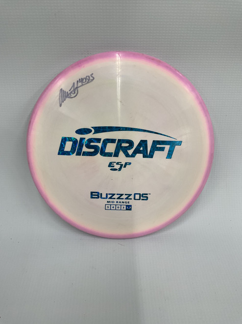 Used Discraft BUZZ Disc Golf Mid Range White 11871-S000010360