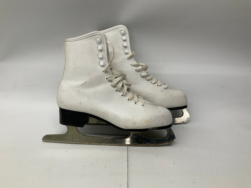 Vist Large View of Product Image Which is Used VIC FIGURE SKATES WomensFigure Skate White Senior 6