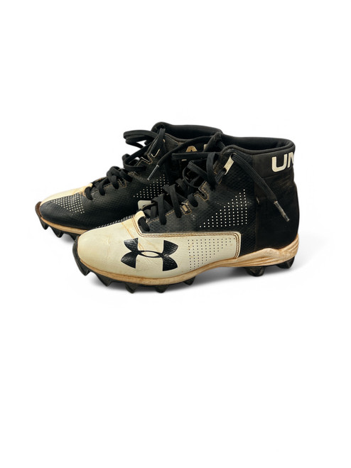Used Under Armour Jr FB Cleats Black Junior 04 11863-S000020783