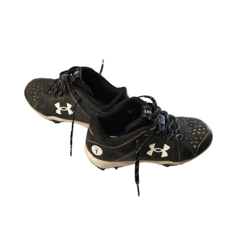 Vist Large View of Product Image Which is Used Under Armour LEADOFF BB/SB Cleats Black Junior 01 11760-S000073573