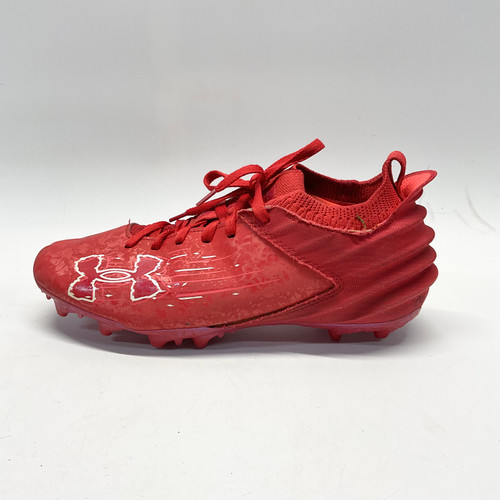 Used Under Armour Adult FB Cleats Red Senior 9 11805-S000057183