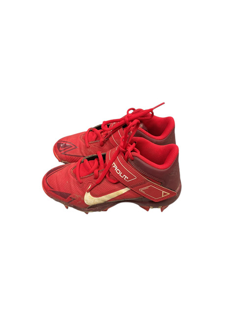 Vist Large View of Product Image Which is Used Nike BB/SB Cleats Red Junior 02.5 11733-S000184960