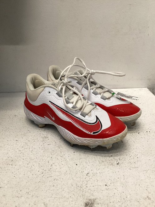 Vist Large View of Product Image Which is Used Nike REACT BB/SB Cleats White Senior 8.5 11443-S000192914