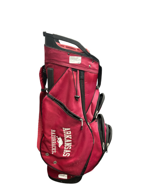 Vist Large View of Product Image Which is Used Sun Mtn RAZORBACKS CART BAG Mens Cart Bag Wine Red 11631-S000439747