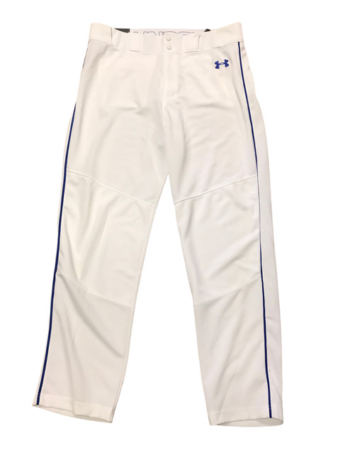 Vist Large View of Product Image Which is Used Under Armour WHITE BB/SB Pant Mens White XL 11706-S000349051