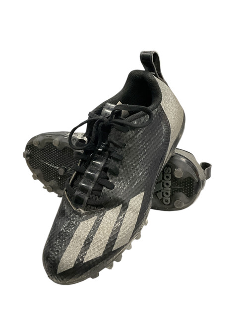 Used Adidas Jr FB Cleats Black Junior 03 11856-S000017931