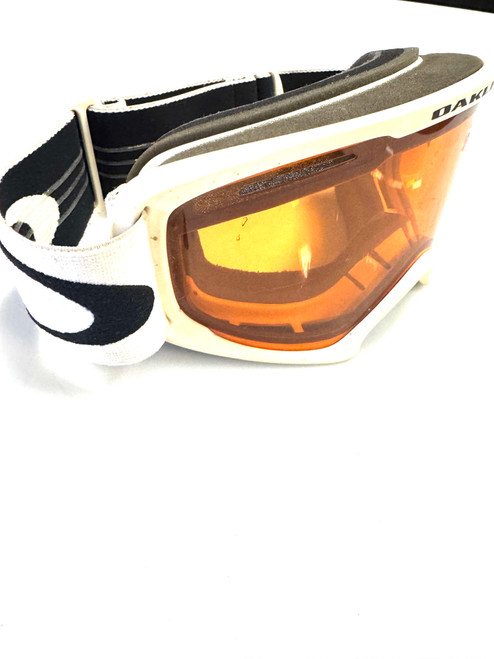Vist Large View of Product Image Which is Used Oakley Snow Goggles Adult White 11860-S000288430