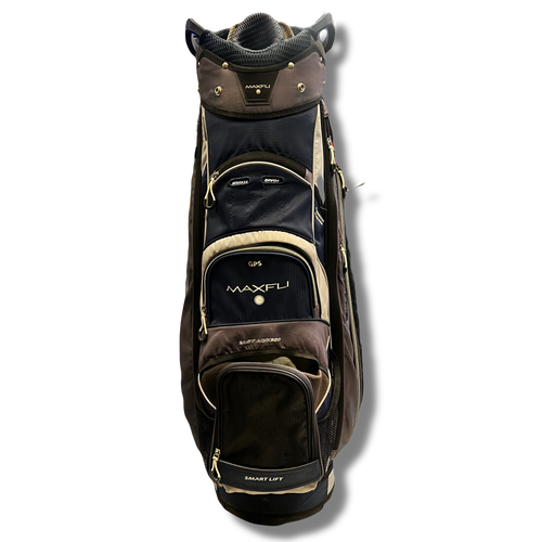 Used Maxfli 4.0 Men's Cart Golf Bag Navy Blue And Grey 11730-S000063825