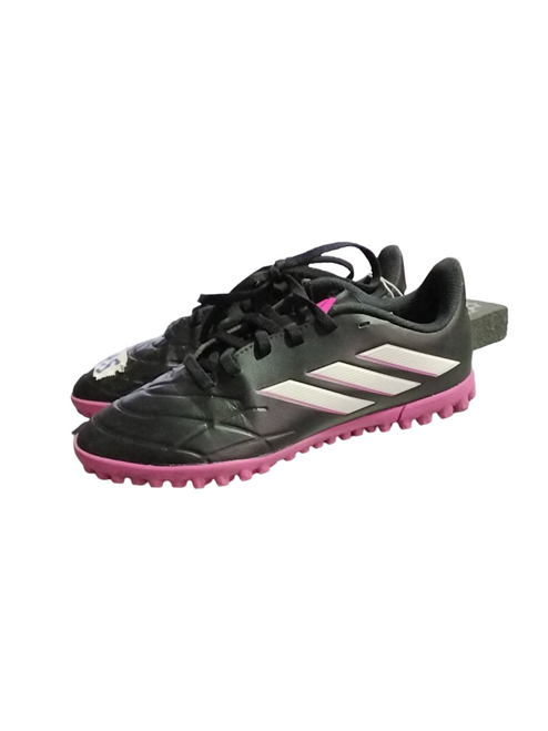 Vist Large View of Product Image Which is Used Adidas Soccer Indoor Shoes Black Junior 04.5 11724-S000209979