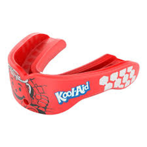New Shock Doctor Gel Max Kool-Aid Cherry Youth Football Mouth Guard