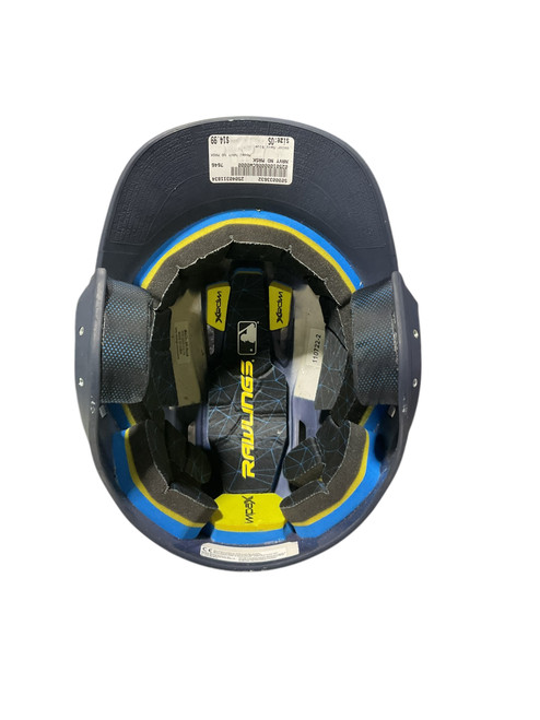 Vist Large View of Product Image Which is Used RAWLINGS HELMET NAVY SR 6 7/8-7 5/8