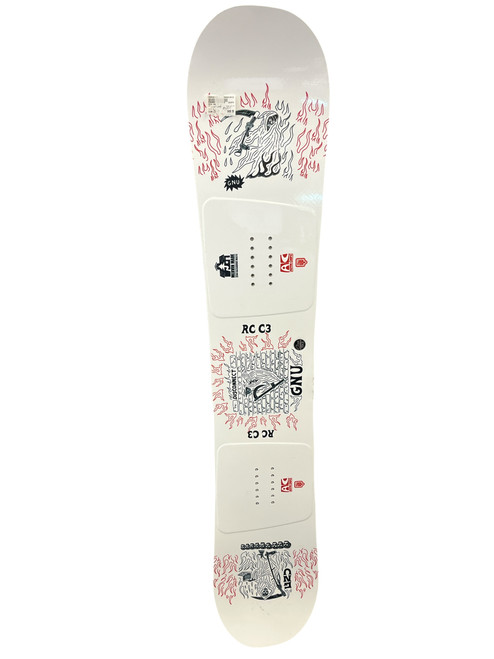 Vist Large View of Product Image Which is Used GNU RC C3 Snowboard Deck 154 cm