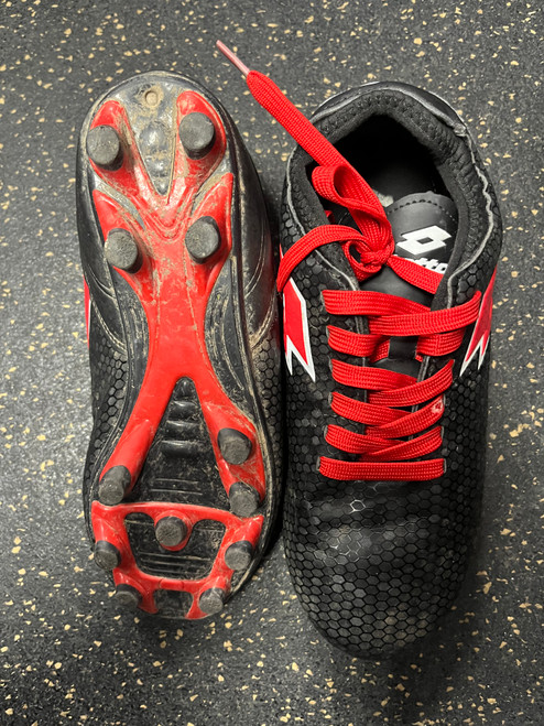 Vist Large View of Product Image Which is Used Eletto Soccer Cleats Black Senior 6 11774-S000079772