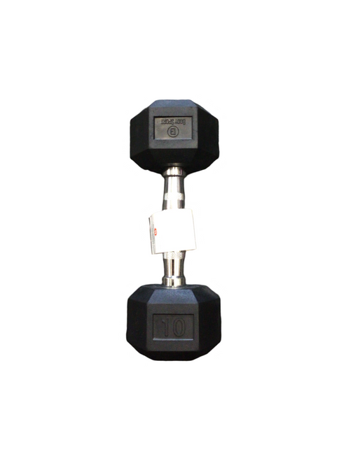 Vist Large View of Product Image Which is New 10 LB. HEX DUMBBELL