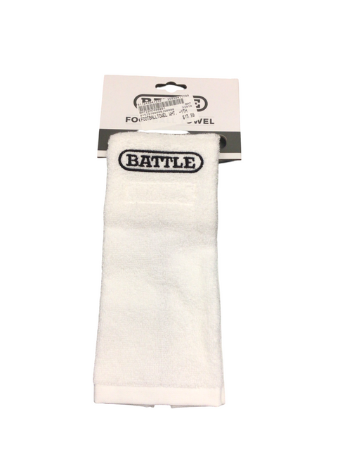 Vist Large View of Product Image Which is New FOOTBALLTOWEL WHT. -YTH