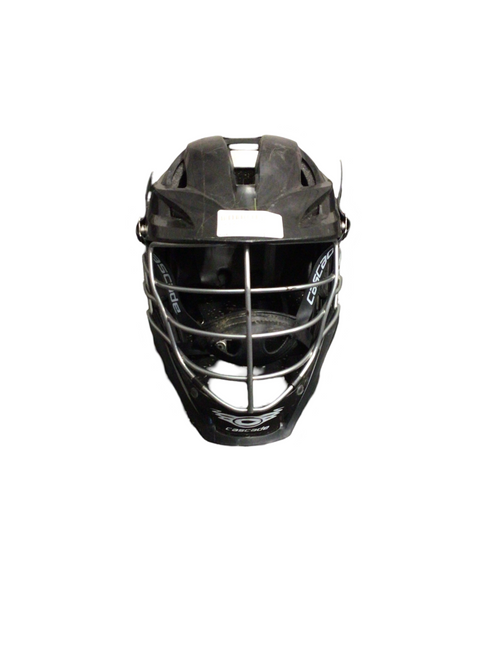 Vist Large View of Product Image Which is Used Cascade S Lacrosse Helmet Black One Size