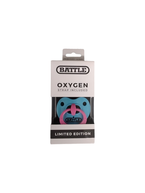 Vist Large View of Product Image Which is New BLUE WITH PINK RING BINKY