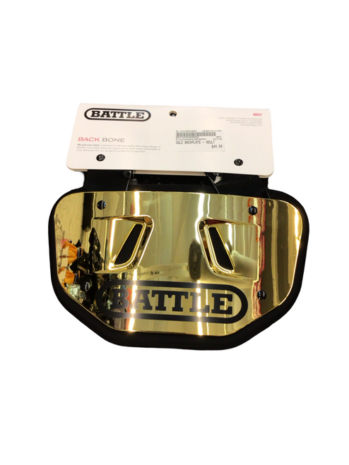 Vist Large View of Product Image Which is New GOLD BACKPLATE - ADULT
