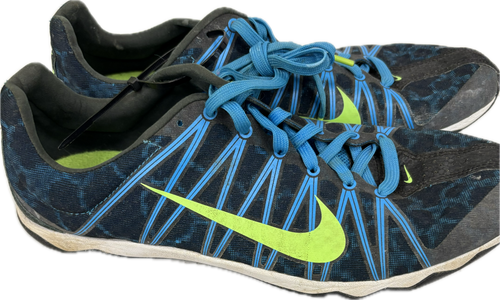 Vist Large View of Product Image Which is Used Nike Track & Field Cleats Adult Navy Blue Senior 8.5