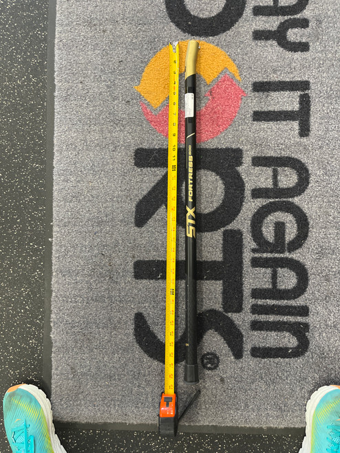 Vist Large View of Product Image Which is Used STX FORTRESS 600 WITH 10 DEG TECH Womens Def/LSM LAX Shaft Black