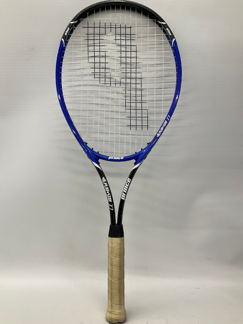 Used Prince STAY + PLAY 27 Adult Racquetball Racquet Royal Blue 4 1/4" 11836-S000024085