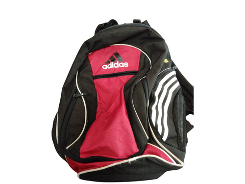 Vist Large View of Product Image Which is Used Adidas Soccer Player Sackpack Black