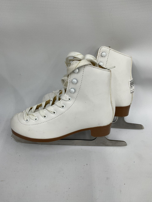 Used D-Gel CLASSIC Girls Figure Skate White Junior 02 11871-S000010829