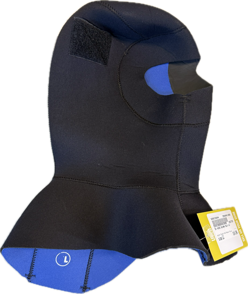 Used Adult Headwear Black And Royal Blue LG