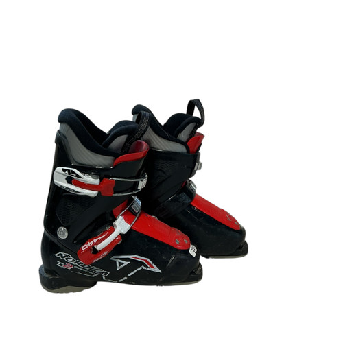 Vist Large View of Product Image Which is Used Nordica 22.5 NORDICA TEAM 2 Boys DH Ski Boot Black 225 MP - J04.5 - W5.5