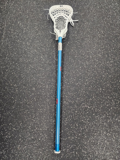 Vist Large View of Product Image Which is Used Under Armour COMMAND ON BLUE SCI TI Men Atk/Mid Complete Stick White And Royal Blue 11849-S000026286