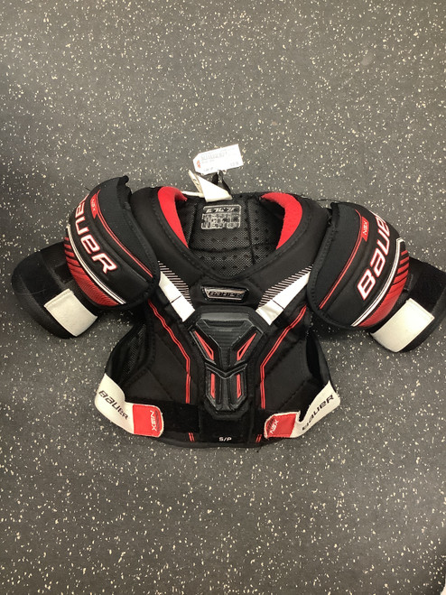 Vist Large View of Product Image Which is Used Bauer NSX Junior Shoulder Pads SM
