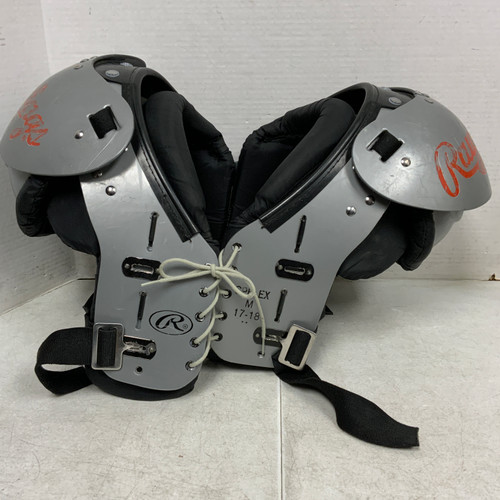 Used Rawlings CPFLEX 17-18 FB Shoulder Pads Grey Junior 11762-S000061041