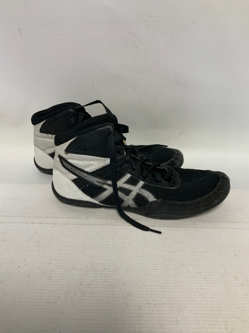 Used Asics MATFLEX Wrestling Shoes Black Senior 7 11823-S000030305