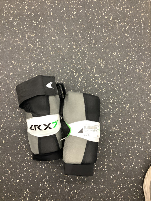 Vist Large View of Product Image Which is Used Champro LRX7 ARM PAD Lacrosse Arm Pads/Guards Black XS 11162-S000426054