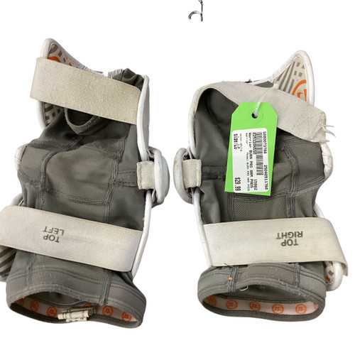 Vist Large View of Product Image Which is Used Warrior BURN PRO ARM PADS Lacrosse Arm Pads/Guards White LG 11760-S000073788